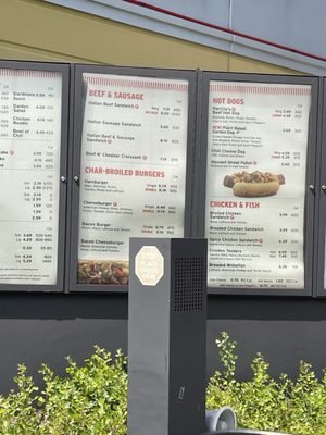 Portillos Elgin Menu With Prices