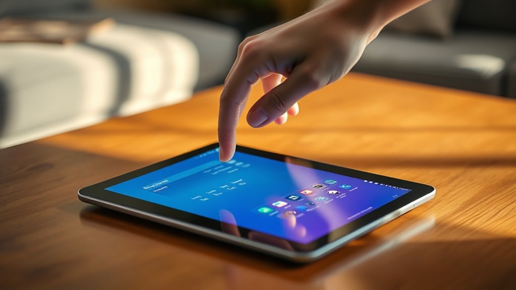 access settings for reset