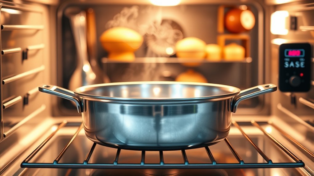 aluminum pans oven safety