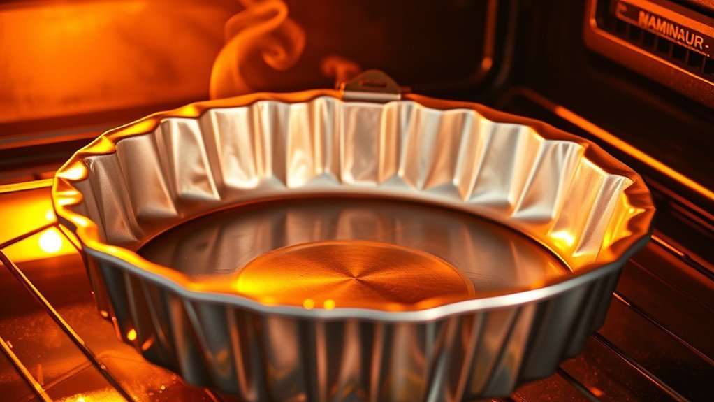 aluminum pans withstand high temperatures