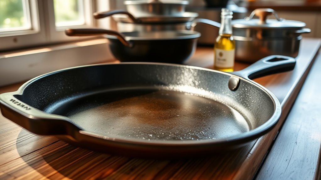 apply light oil after cleaning