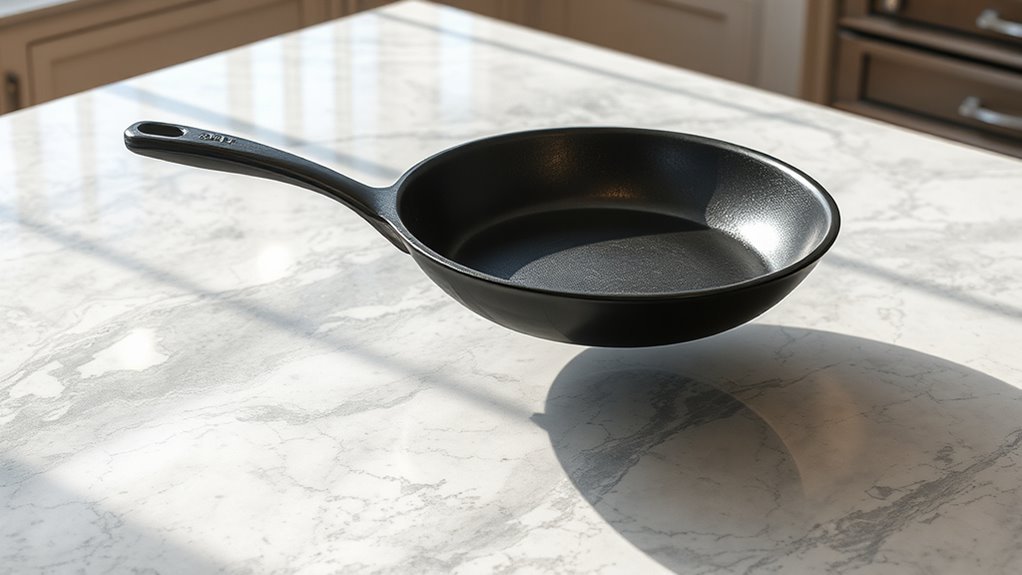 avoid hot pan damage