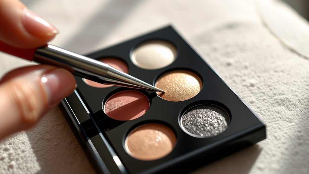 carefully pry out magnetic pans