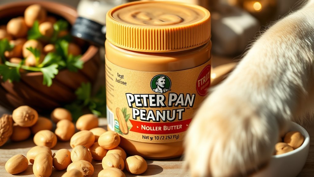 check for natural unsalted peanut butter