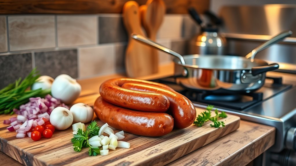 choose quality bratwurst and ingredients