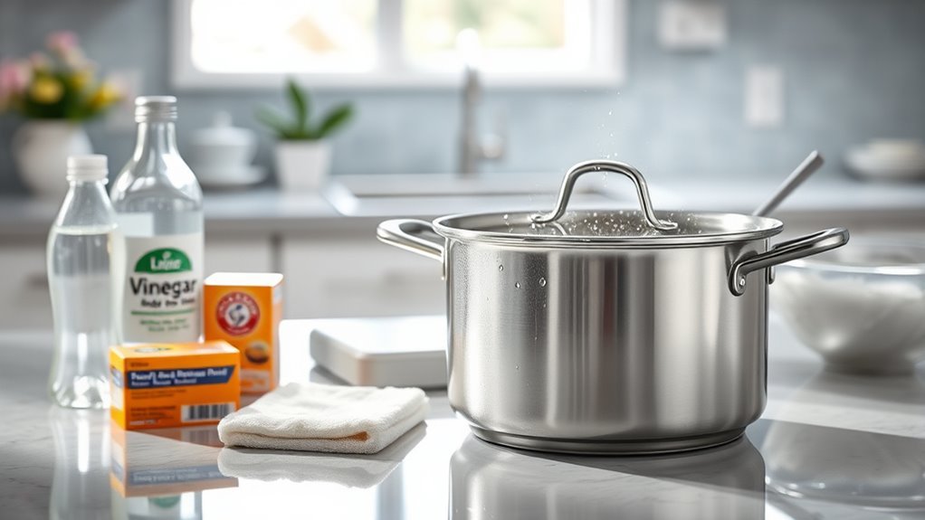 clean aluminum cookware effectively