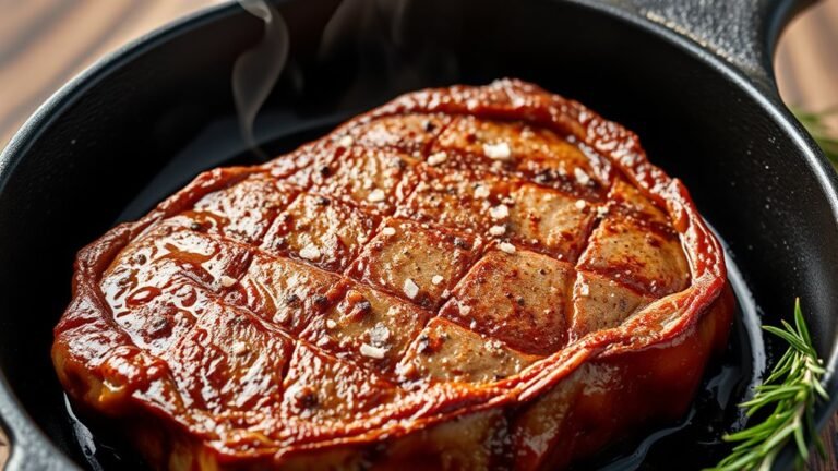 cook steak in skillet