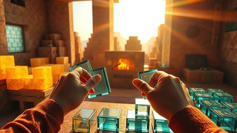 crafting glass panes step by step