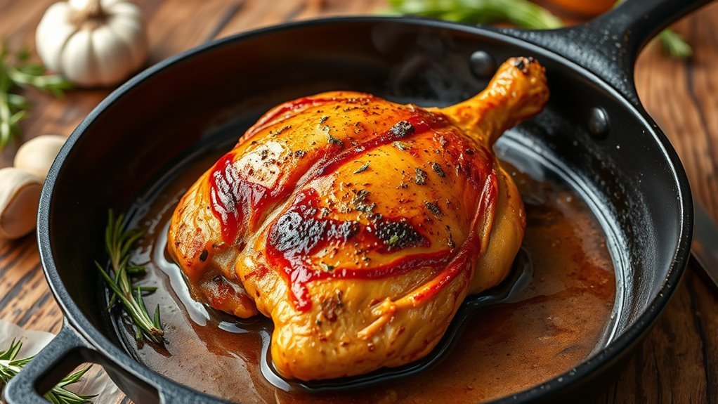 crispy skin juicy meat