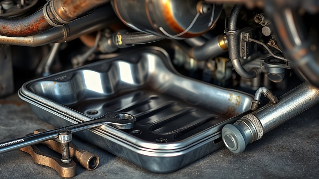 disconnect remove exhaust components