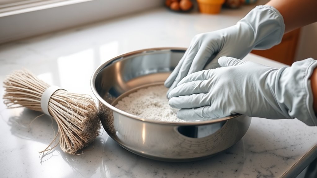 gentle circular steel wool