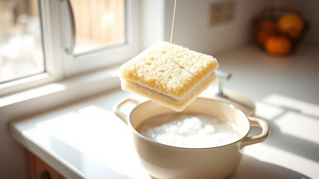 gentle soap cleaning method