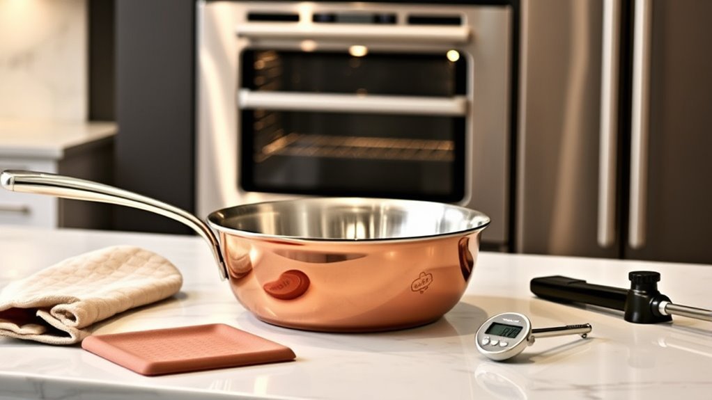 handle preheat safety cool