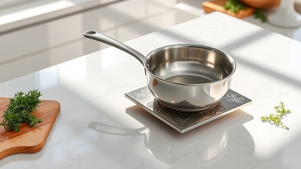 heat damages quartz surfaces