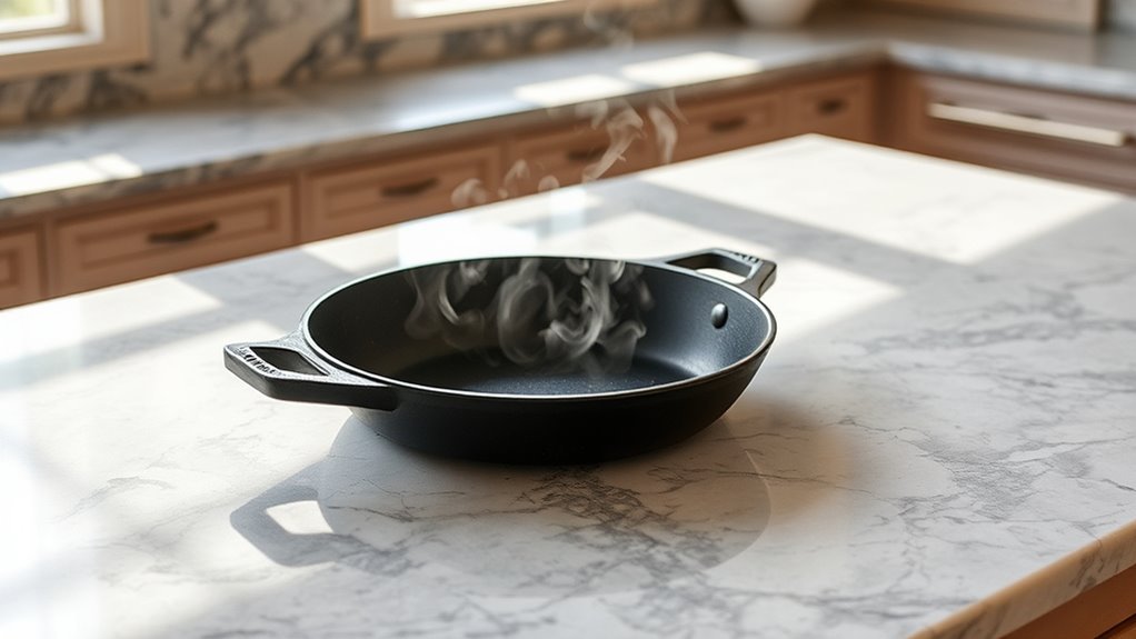 high heat crack risk