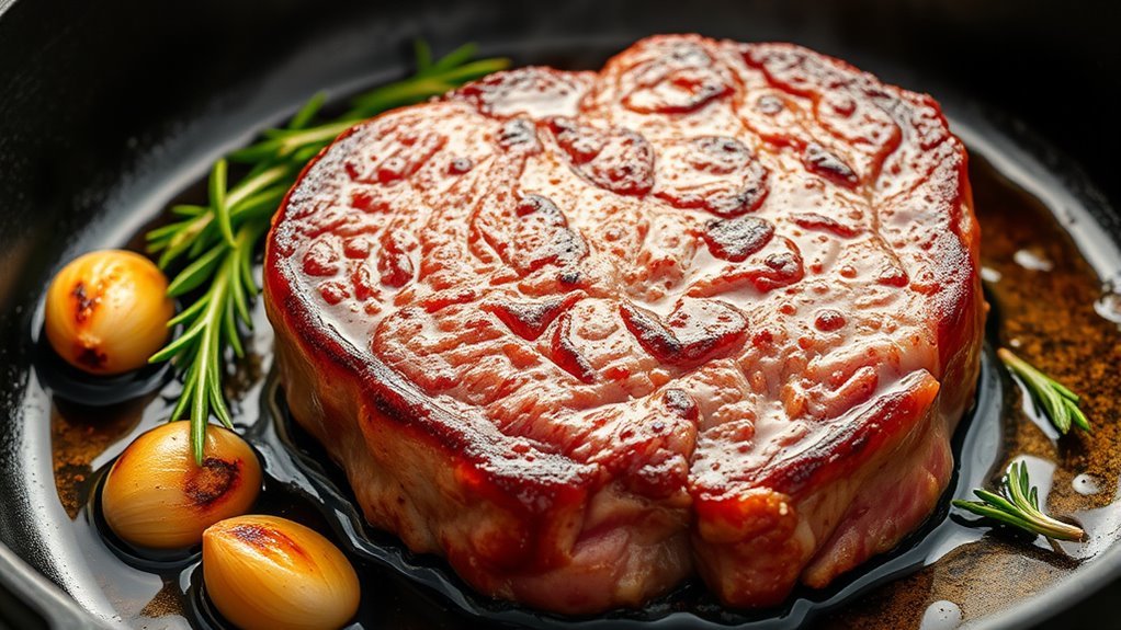 high heat single flip sear