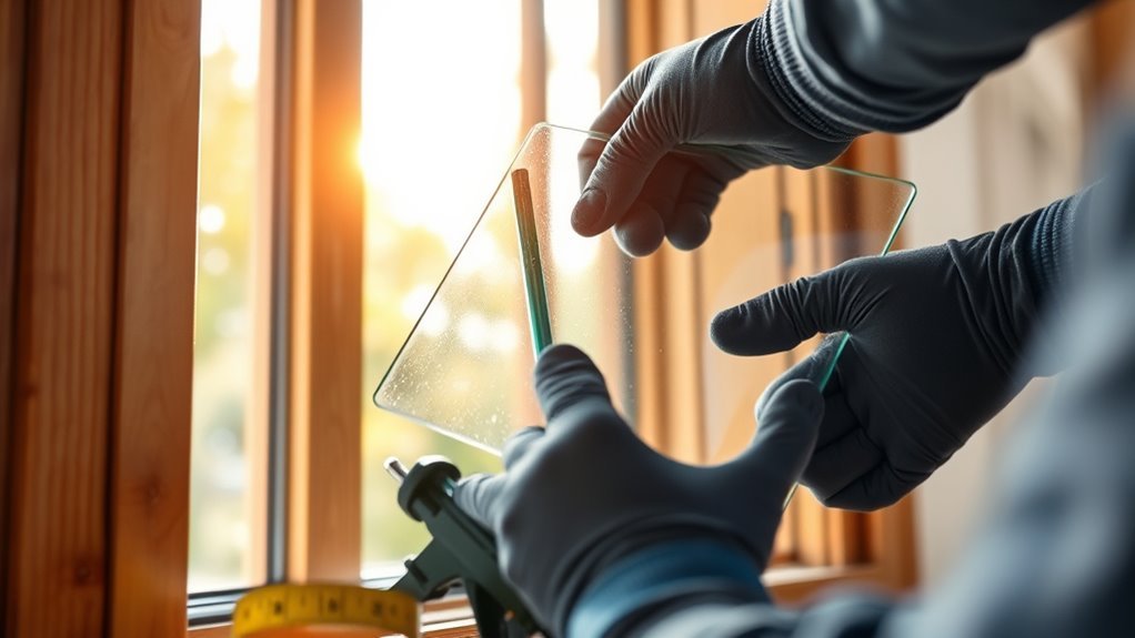 installing double pane windows