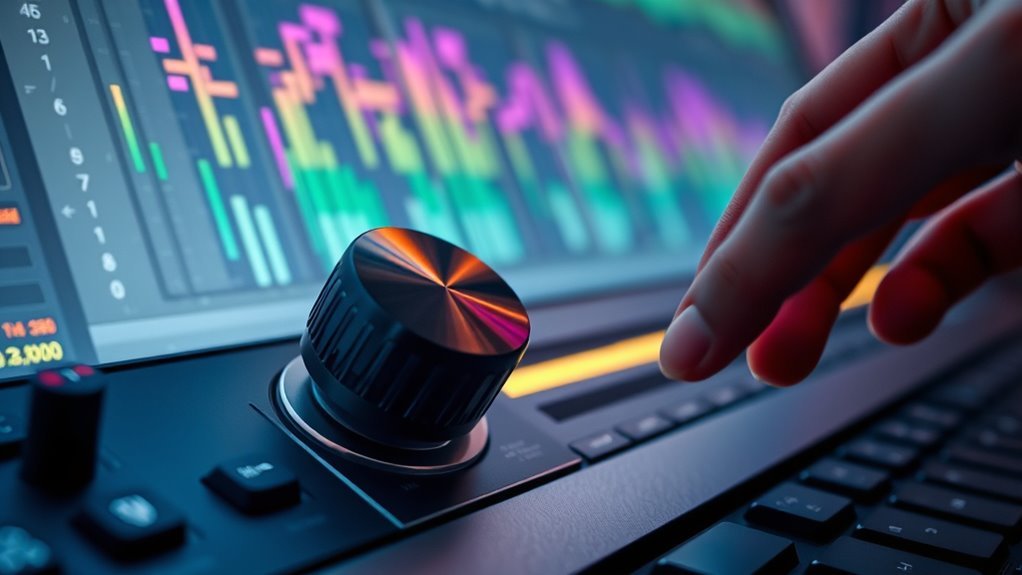 locate pan control on track