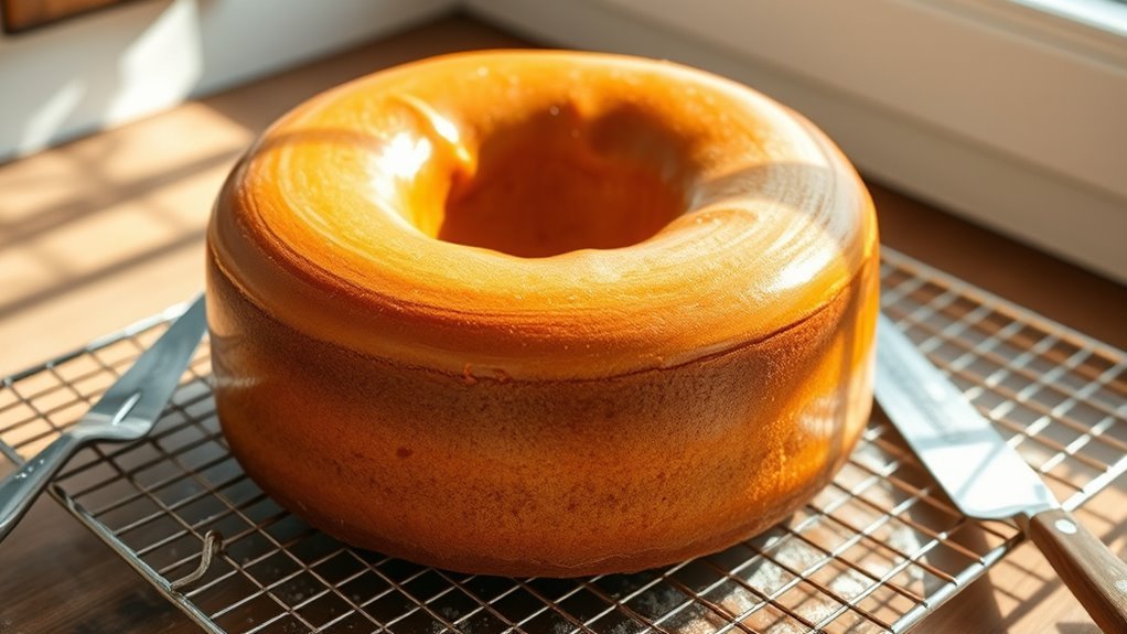 loosen invert tap carefully