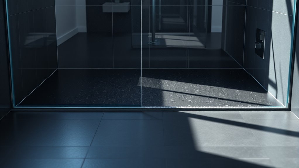 optimal shower threshold width