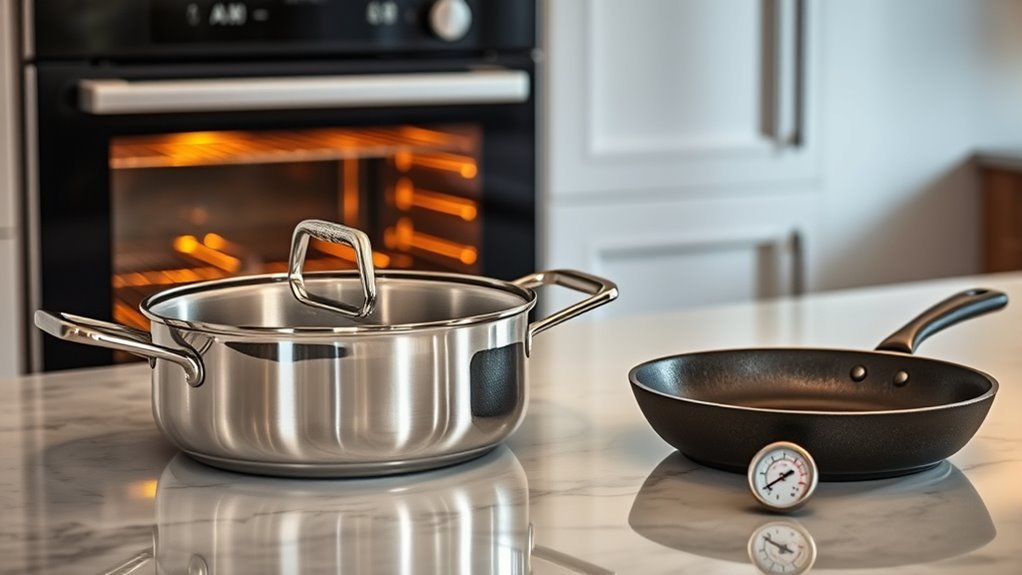 oven safe pan temperature limits