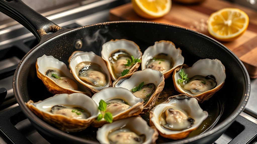 pan fried oyster cooking method