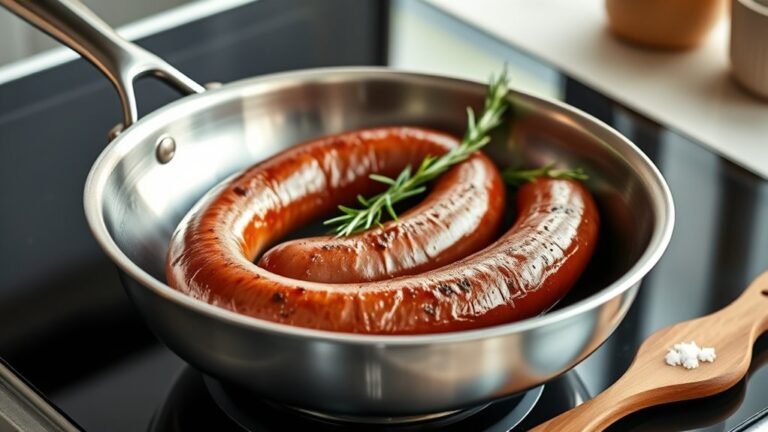 pan fry bratwurst easily
