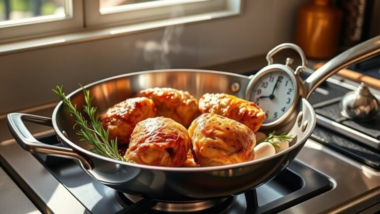 pan fry chicken thighs precisely