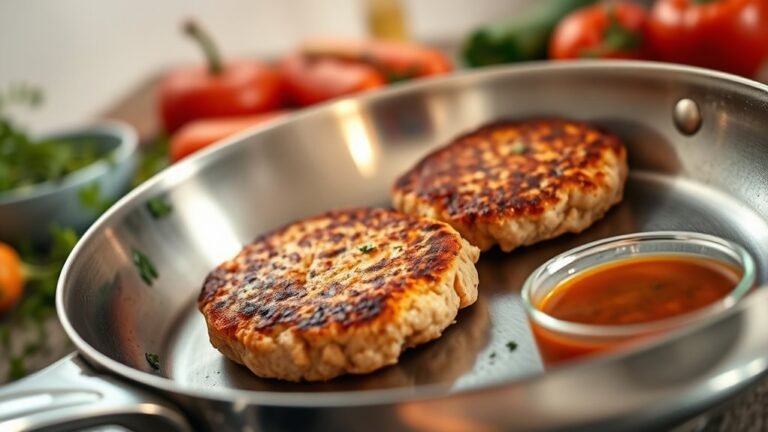 pan fry turkey burgers easily