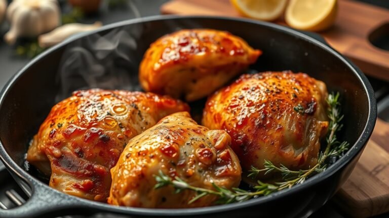 pan sear chicken thighs duration