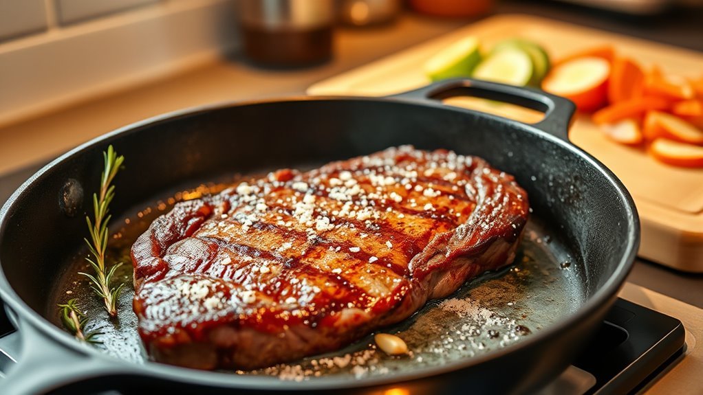 pan seared ny strip perfection