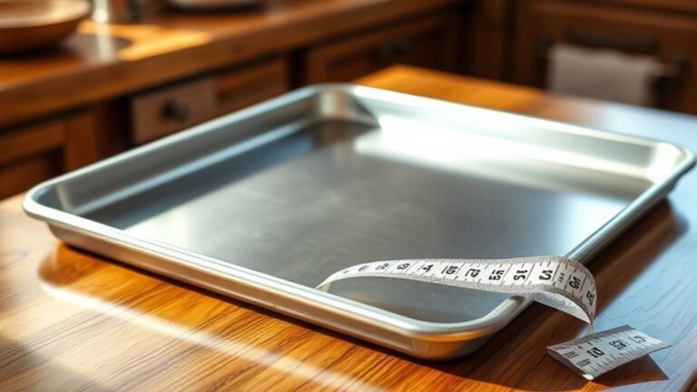 pan size specifications