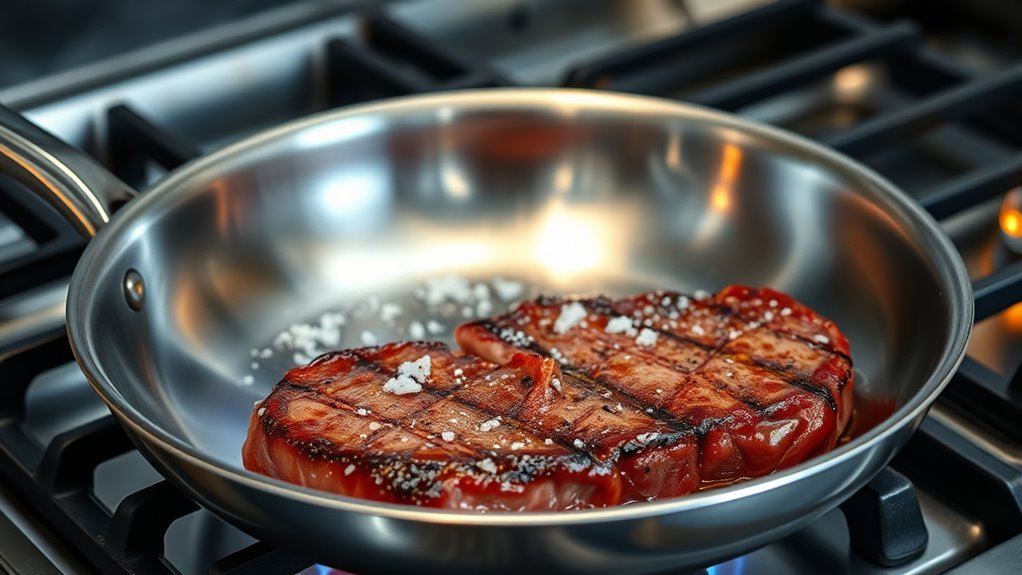 preheat oil butter aromatics