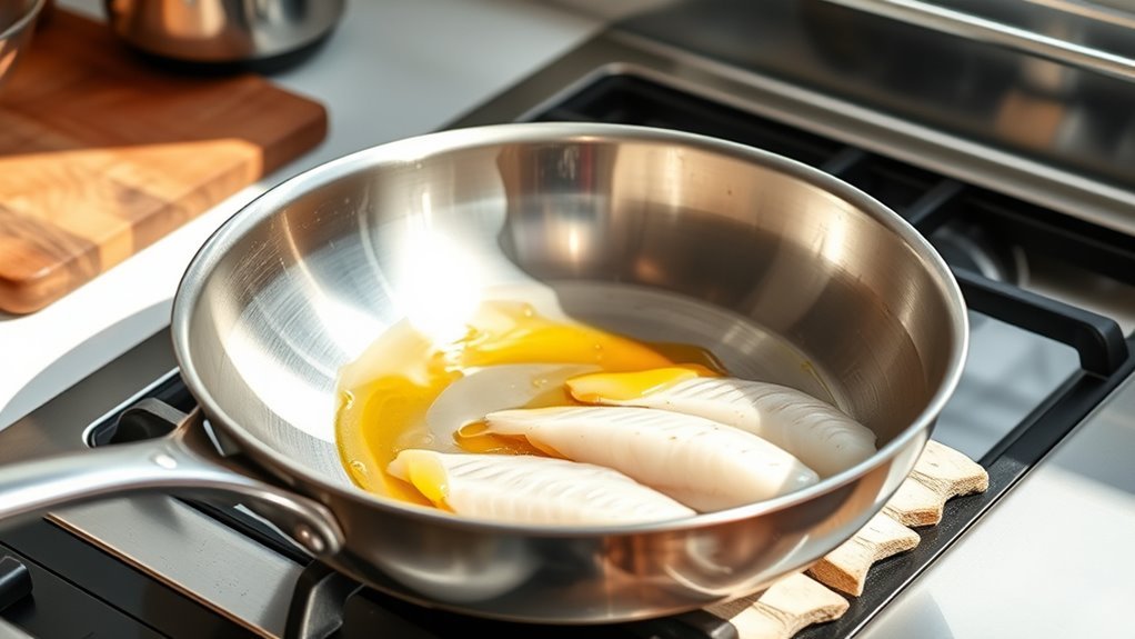 preheat oil temperature check