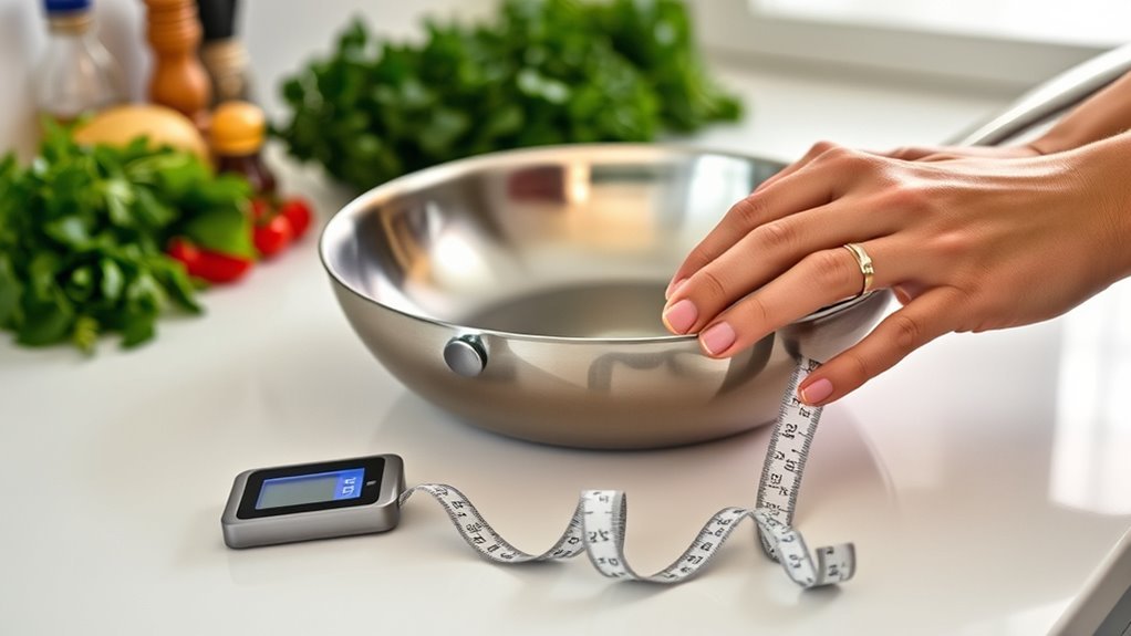 prepare flat straight measurement