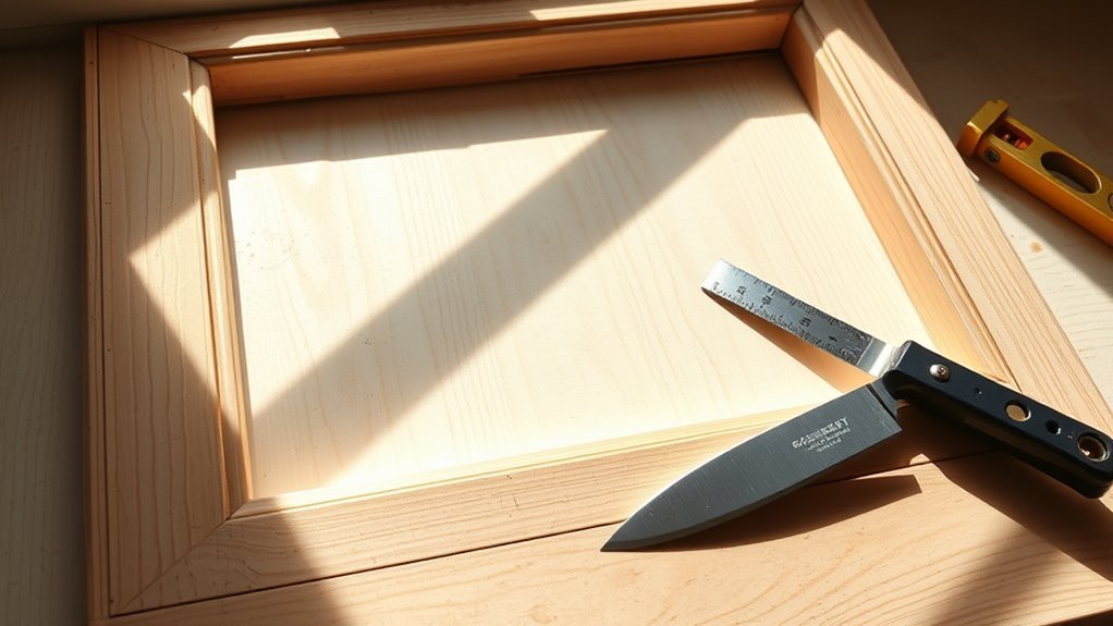 prepare sand measure prime