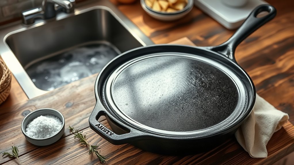 proper cast iron maintenance