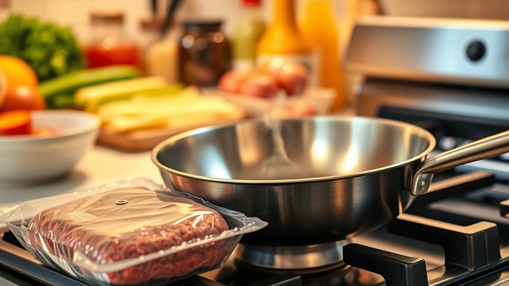 properly preheat skillet first