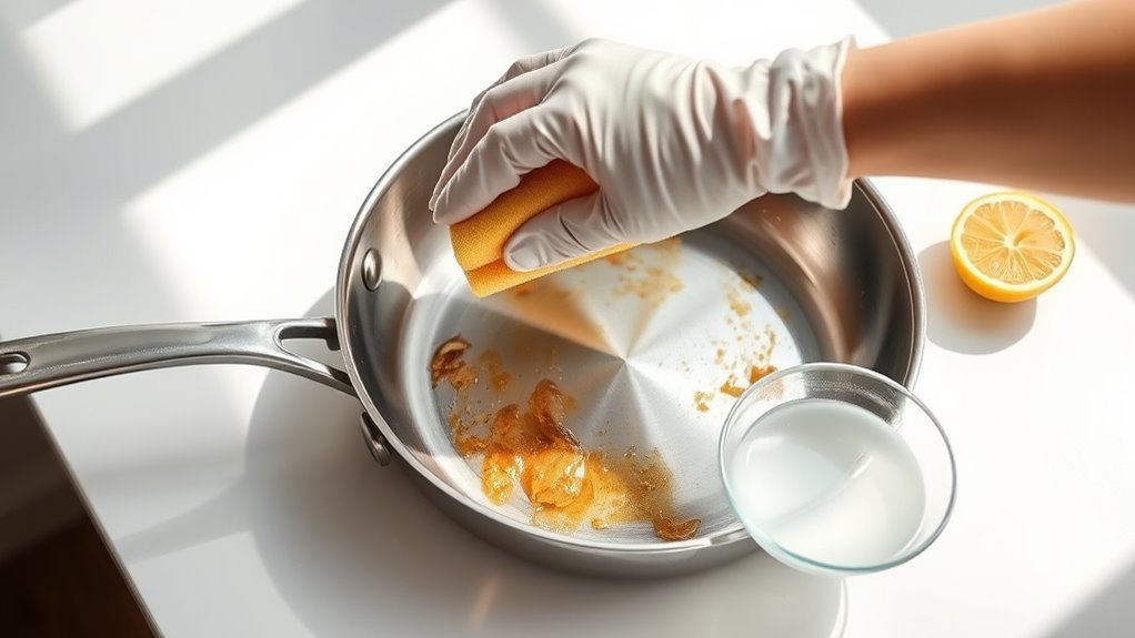 remove food and grease