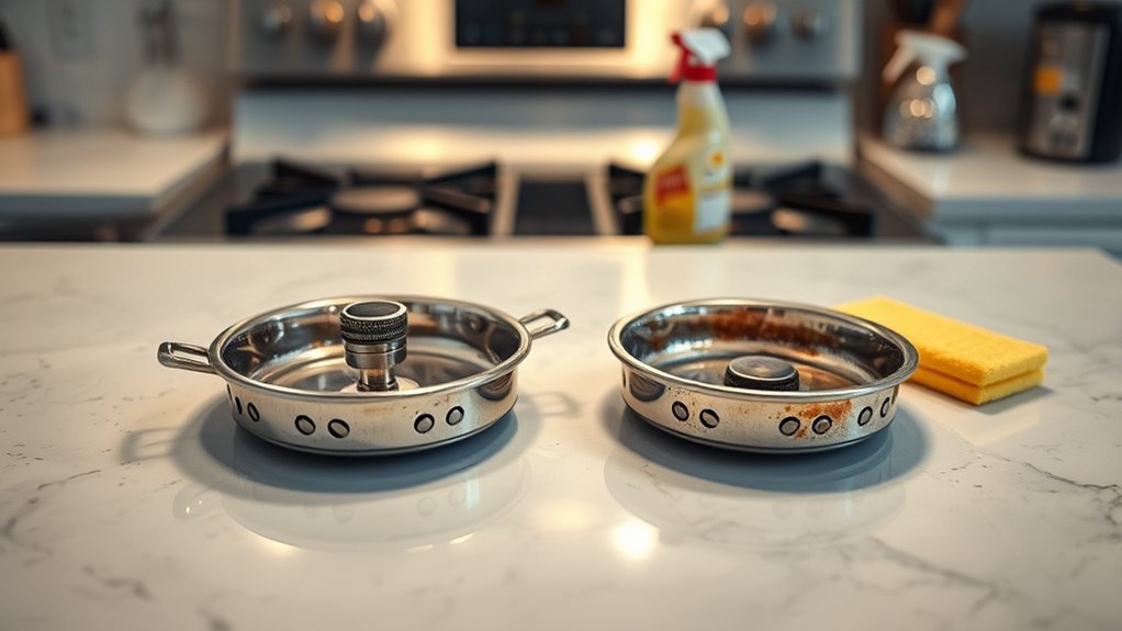 remove stove burner components