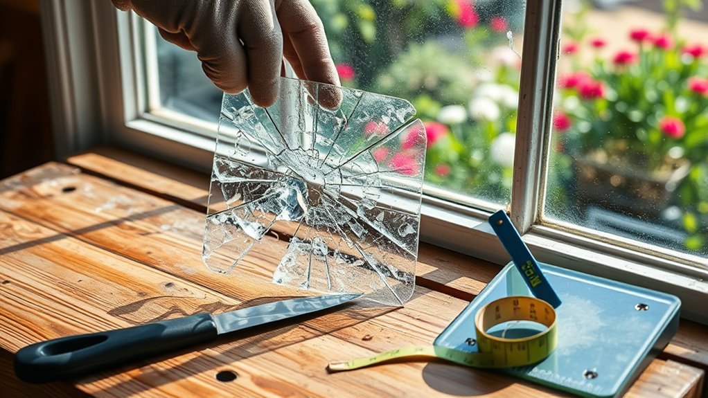 replace window pane easily