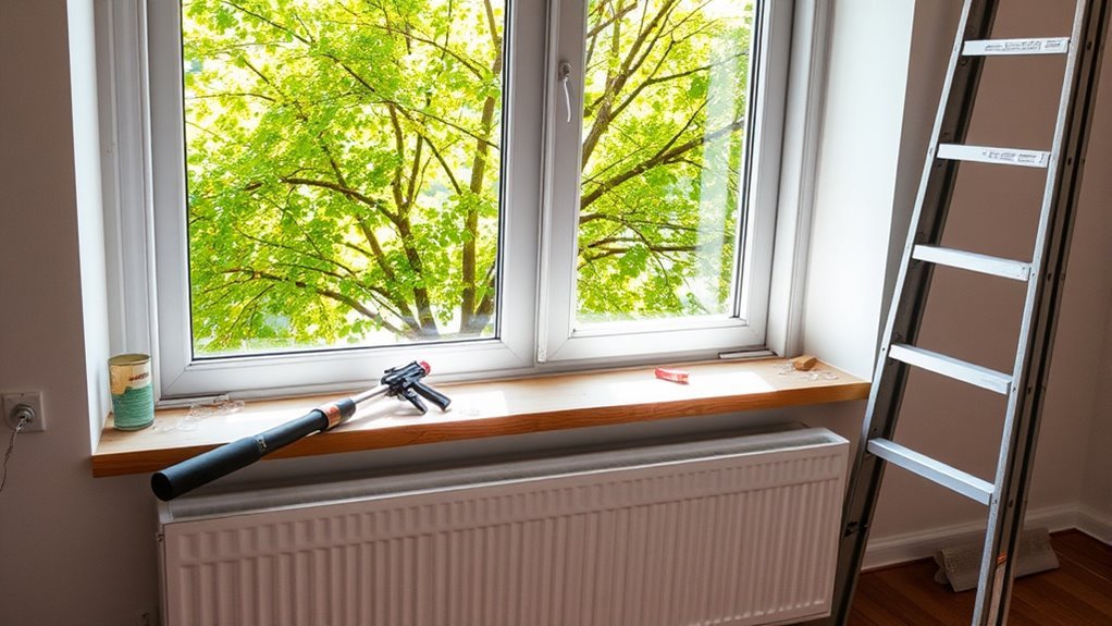 replacing double pane window