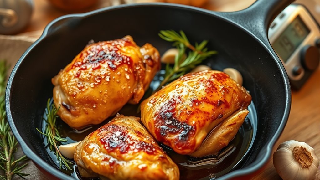 seasoned crispy pan sear