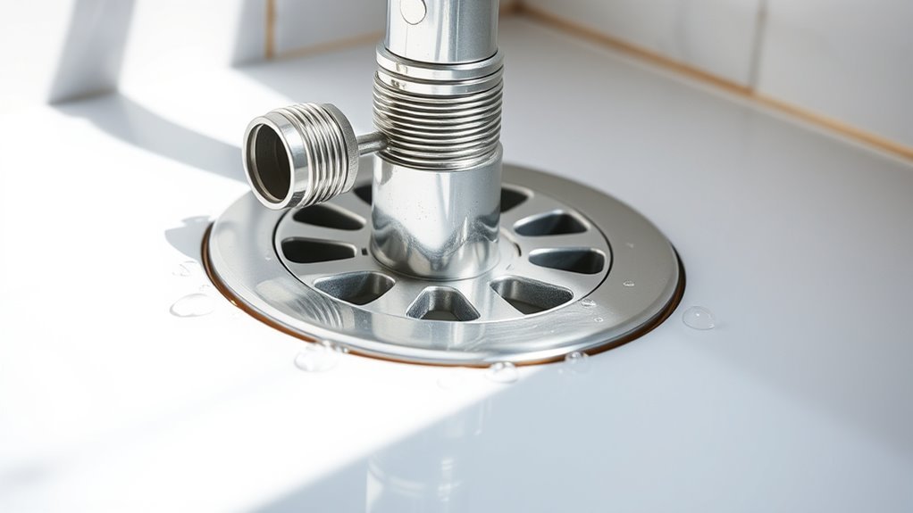 secure drain assembly connection