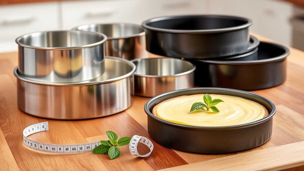 select appropriate springform pan