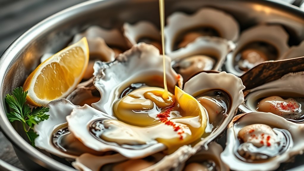 serve with lemon and spices