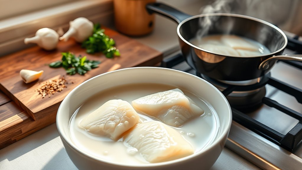 soak catfish in milk