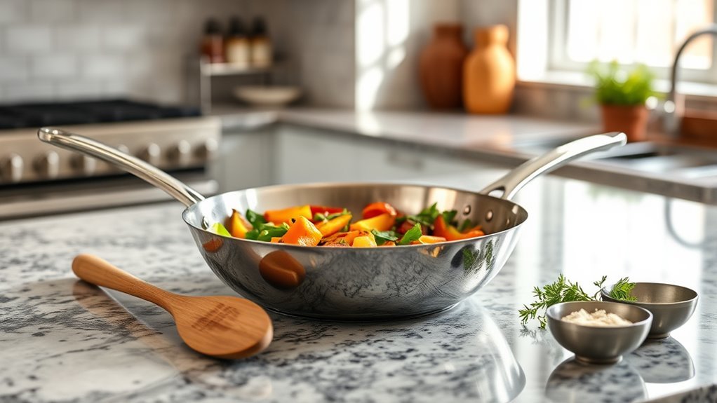 stainless steel cooking tips