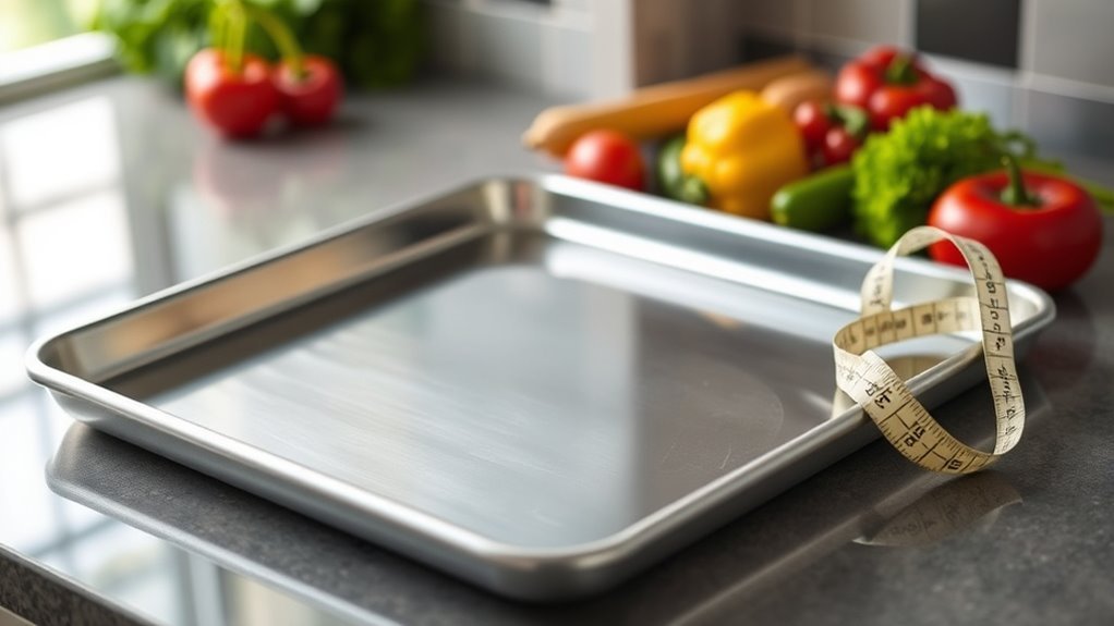 standard oven compatible baking sheet