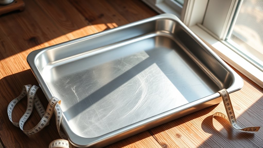 typical jelly roll pan dimensions